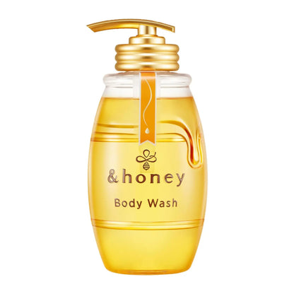 【Preorder】&amp;Honey Melty Moist Gel Body Wash 500ml - Osmanthus Honey Scent