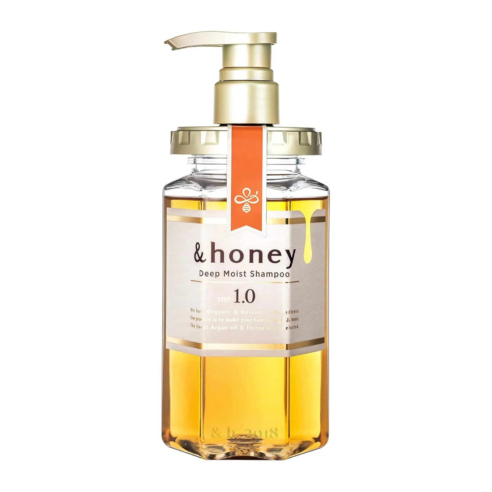Luxurious honey-derived shampoo with 90% moisturising ingredients, organic argan oil, royal jelly, and hyaluronic acid. Gently cleanses, locks in hydration, smooths frizz, and leaves hair silky.